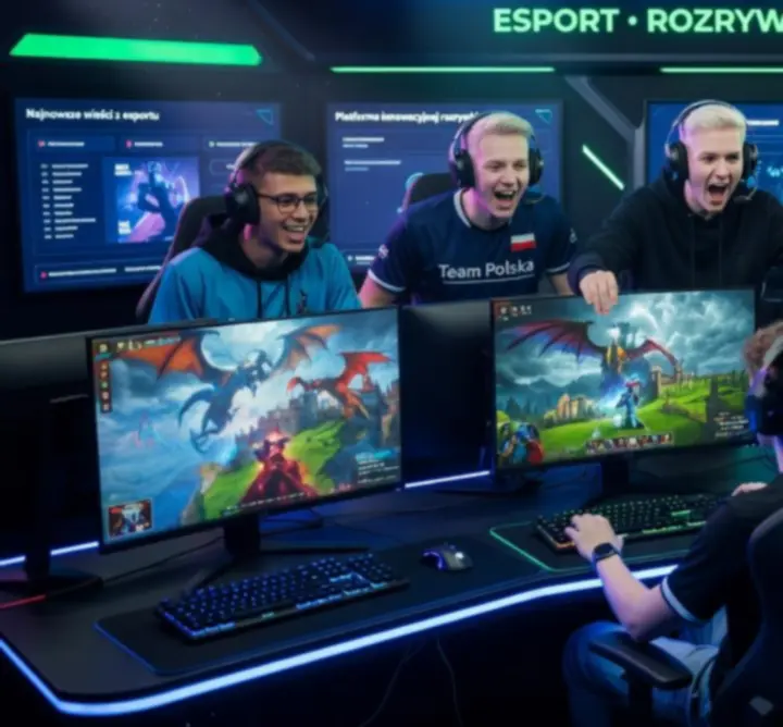 Futurystyczny polski portal gamingowy Ultimate Top Games PL